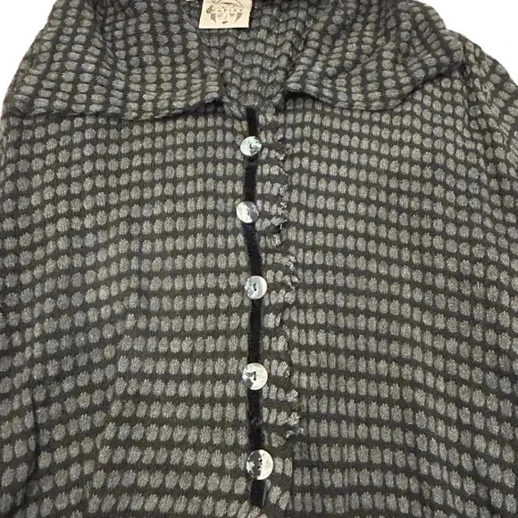Papike People black button up sweater size M - Picture 9 of 13